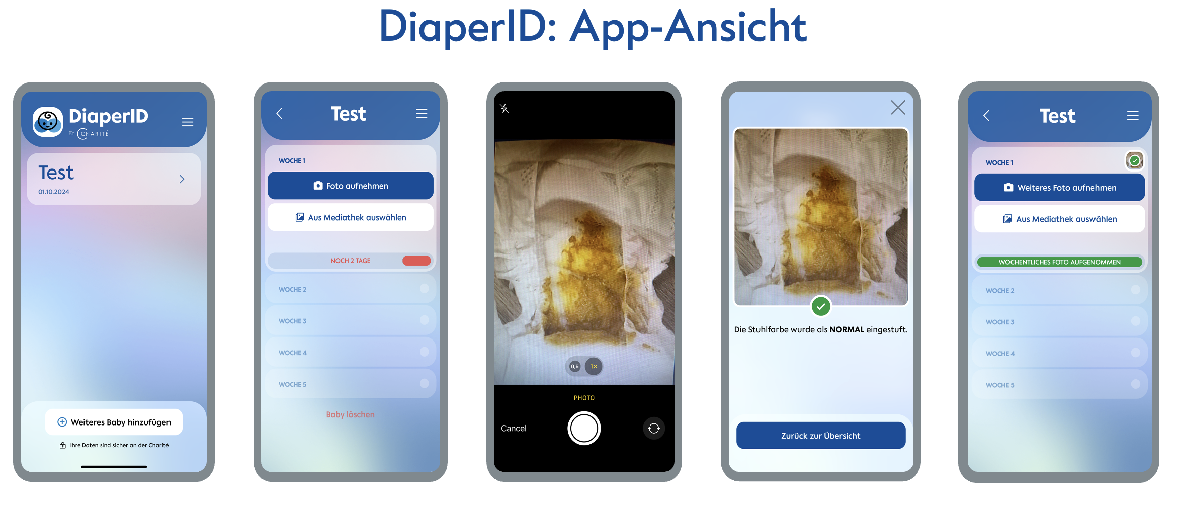 DiaperID App Screenshot